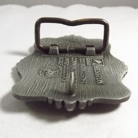 Hesston NFR 2003 Miniature Belt Buckle - Picture 8 of 8